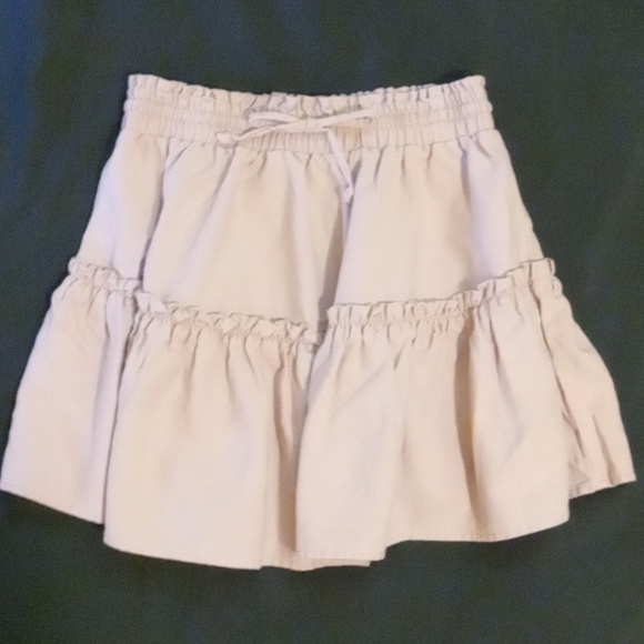 Ci Sono Mauve Linen Blend Skirt Small - Picture 7 of 8